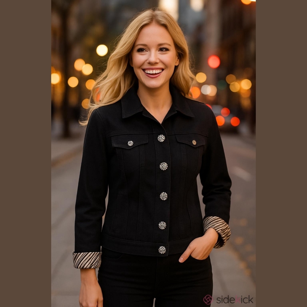 Westbound Black Jean Jacket